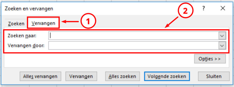 Ctrl+H popup 01 vervangen scherm