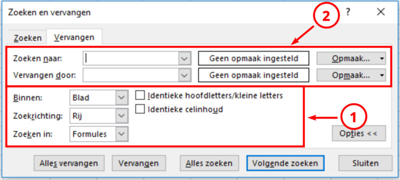 Ctrl+H popup 02 uitgebreide mogelijkheden