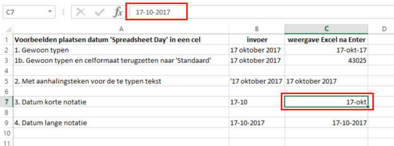 Hoe Doe je dat in Excel Datum 03